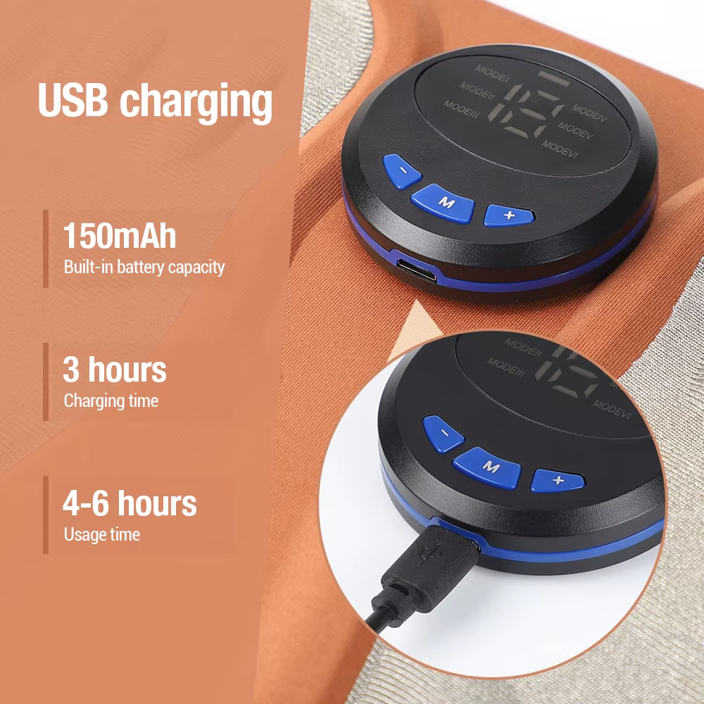 Masseur de Pieds 3D Intelligent - 6 Modes & 15 Niveaux (Rechargeable)
