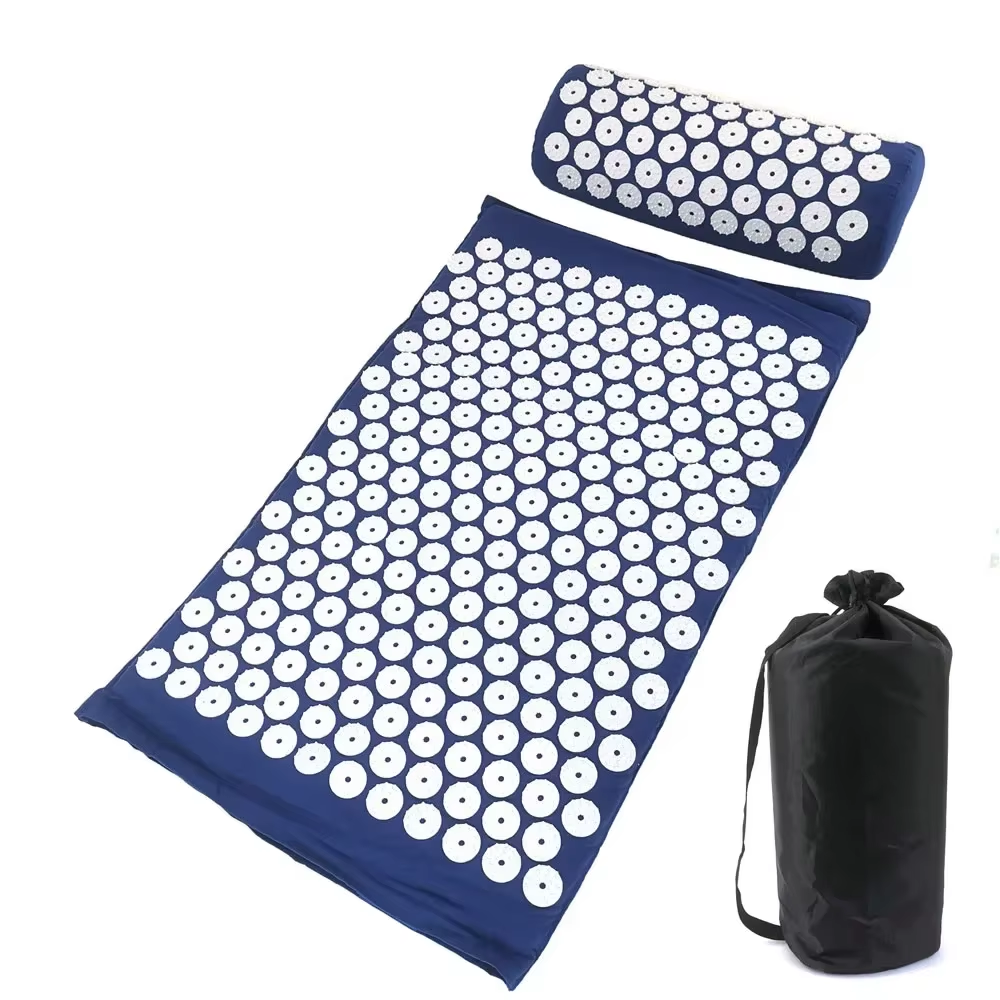 Tapis d'Acupression Premium - Soulagement Douleurs Dos & Stress (Set Complet avec Sac)