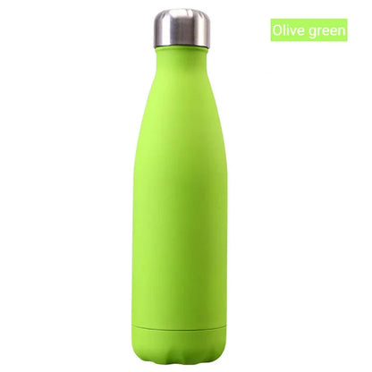 500Ml Double-Wall Insulated Vacuum Flask Stainless Steel Water Bottle for Sport Water Bottles Portable Thermos Bottle