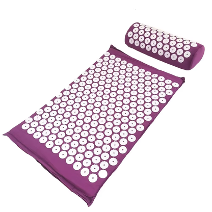 Tapis d'Acupression Premium - Soulagement Douleurs Dos & Stress (Set Complet avec Sac)