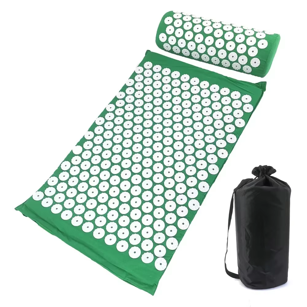 Tapis d'Acupression Premium - Soulagement Douleurs Dos & Stress (Set Complet avec Sac)