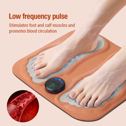 Masseur de Pieds 3D Intelligent - 6 Modes & 15 Niveaux (Rechargeable)