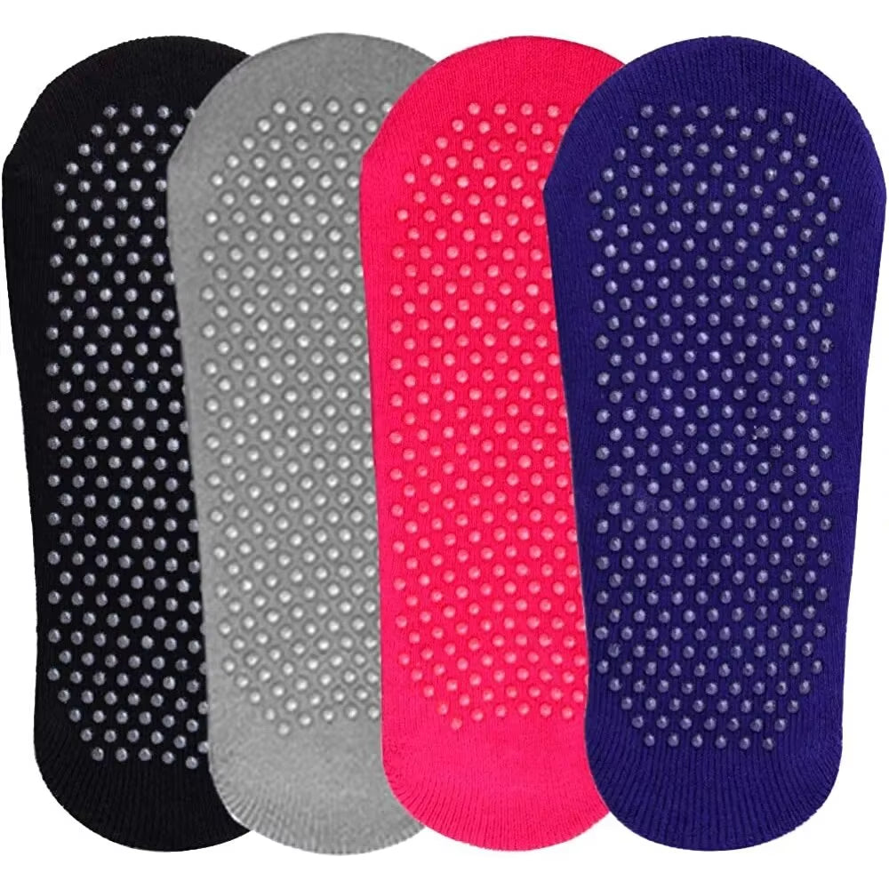 Backless Non-Slip Fitness Yoga Socks Cotton Women Sport Pilates Socks Ballet Dance Slippers Barefoot Sock Workout for Gym
