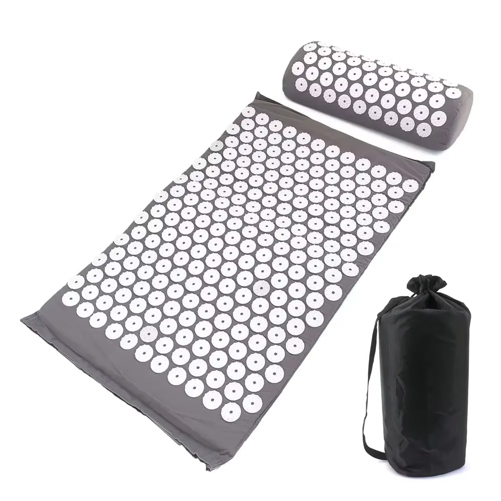 Tapis d'Acupression Premium - Soulagement Douleurs Dos & Stress (Set Complet avec Sac)